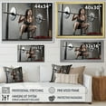 thumbnail image 4 of Designart "Female Fitness Intensity I" Aerobic & Bodybuilding Canvas Art Print, 4 of 7