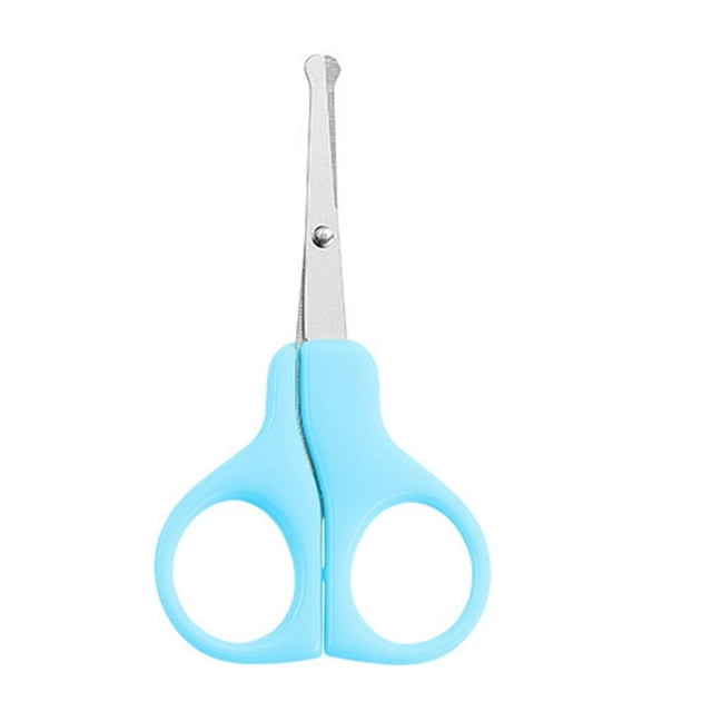 EIGTHTAIL Safety Nail Scissors for Baby Fingernail Clippers with Rounded Tip Newborn Nail Trimmer