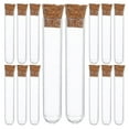 thumbnail image 4 of KAKOWELY bead storage tubes 40 Pcs Clear Plastic Test Tubes With Cork Stopper Small Test Tubes For Jewelry Beads Powder Spice Liquid Storage Decoration Lab Use, 4 of 4