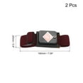 thumbnail image 2 of 2pcs Anti Static Wrist Strap, ESD Antistatic Bracelet Adjustable Cordless with Spare Bracelet Black Rose Red, 2 of 5