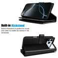 thumbnail image 5 of Wallet Case for Apple iPhone 17 Pro Max Wallet Case 6.9"5G (2025), [9 Card Slots] Luxury PU Leather Credit Holder Carrying Folio Flip [Detachable] Kickstand Magnetic Phone Cover & Lanyard [Black], 5 of 6