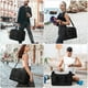 thumbnail image 5 of Bolsa de viaje ETRONIK Duffle & Gym con compartimento para zapatos, 42 L, color negro, 5 of 7