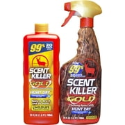 Wildlife Research Center, Scent Killer Gold 24/24 Combo 48 fl oz Hunting Scent Elimination Spray