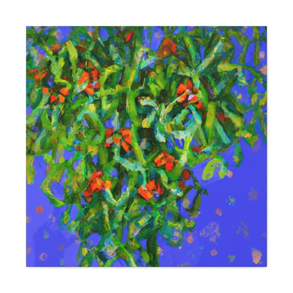Mistletoe in Fauvism - Canvas