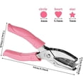 thumbnail image 2 of 3 Pcs Single Hole Punch For Paper, Crafts, Card, Tag, 2 of 2