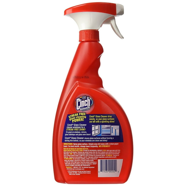 Spic and Span Cinch Glass Cleaner, 32.0 FL OZ 