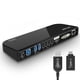thumbnail image 1 of Estación de acoplamiento WAVLINK USB para portátil con dos monitores HDMI VGA, 1 of 9
