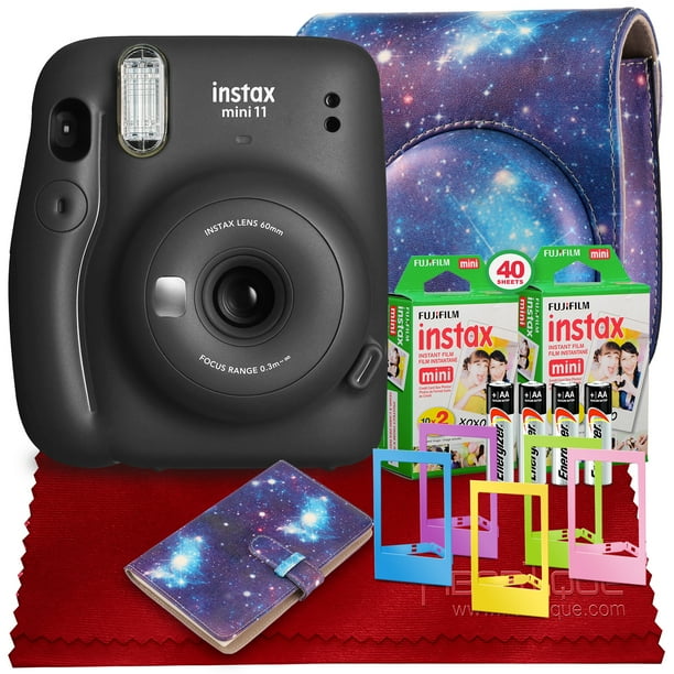 FUJIFILM INSTAX Mini 11 Instant Film Camera (Charcoal Gray ...