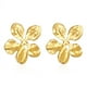 thumbnail image 2 of Pendientes de acero inoxidable de nicho de tendencia de moda para mujer, pendientes de 18 quilates con forma de lazo, 2 of 6
