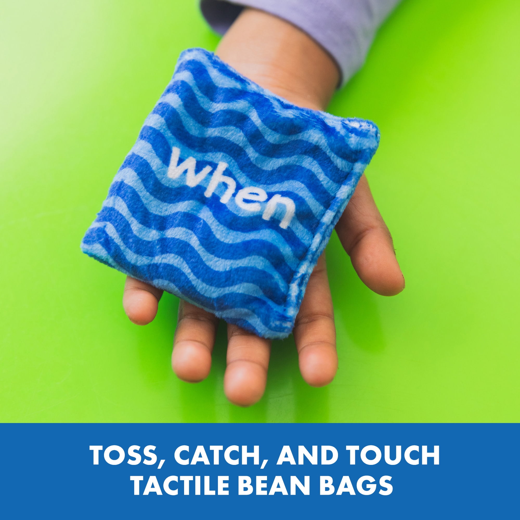 Educational Insights Sight Word Bean Bags for Ages 3+, 25 Double-Sided Bags, Preschool Toys