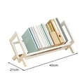 thumbnail image 6 of sunsanly Book Shelf Storage Rack High Stability Smooth Edge Burr Free Easy Installation Magazine Book Display Shelf Desktop Organizer, 6 of 7