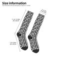 thumbnail image 5 of Balery Anchor Black Tartan Plaid Fun Novelty Socks Men'S Women'S Crew Socks Funny Crazy Novelty Socks Quirky And Cool Socks, 5 of 9