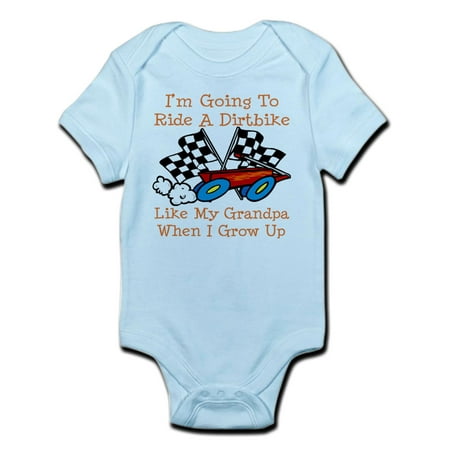 

CafePress - Dirtbike Like Grandpa Infant Bodysuit - Baby Light Bodysuit