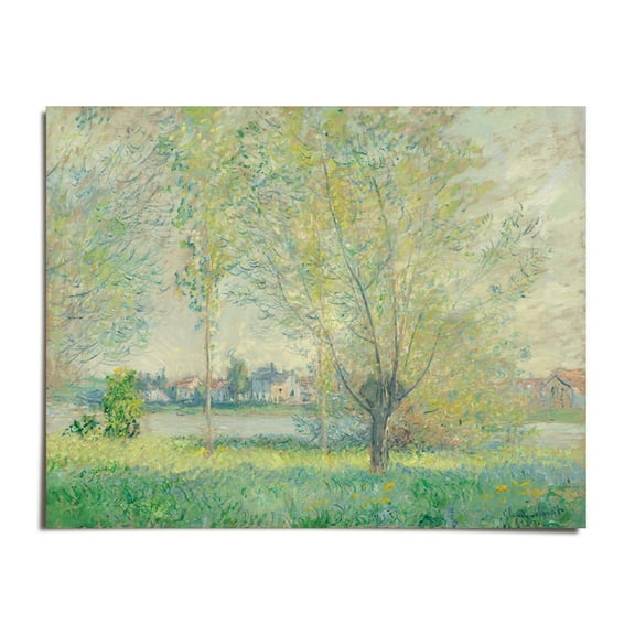 The Willows c. 1880 - Claude Monet - 8x10 - Wall Art Print - UNFRAMED