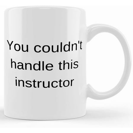 

Instructor Coffee Mug Ceramic Novelty Coffee Mugs 11oz 15oz Mug Tea Cup Gift Present Mug For Birthday Christmas Thanksgiving Festival