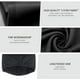 thumbnail image 4 of Mascarilla de esquí para motocicleta y bicicleta, lycraspandex ligero, suave, transpirable, versátil, resistente al viento, gorro deportivo, forro para casco, talla unisex, color negro, 4 of 5
