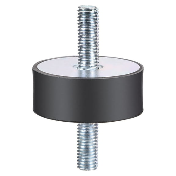 D50 x H20 Rubber Vibration Isolator Mounts Shock Absorber with M10 x 27mm Stud