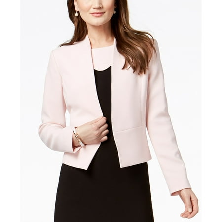Nine West Open-Front Blazer Rosebud 4
