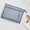 🍒 Gray_Base#4846, variant on Transparent Double Layer Mesh Pencil Case Zipper Pouch • Nylon Storage Bag with Metal Zippers • 2 Compartments, Clear Window, 20.5 x 13 cm, 1 Pack