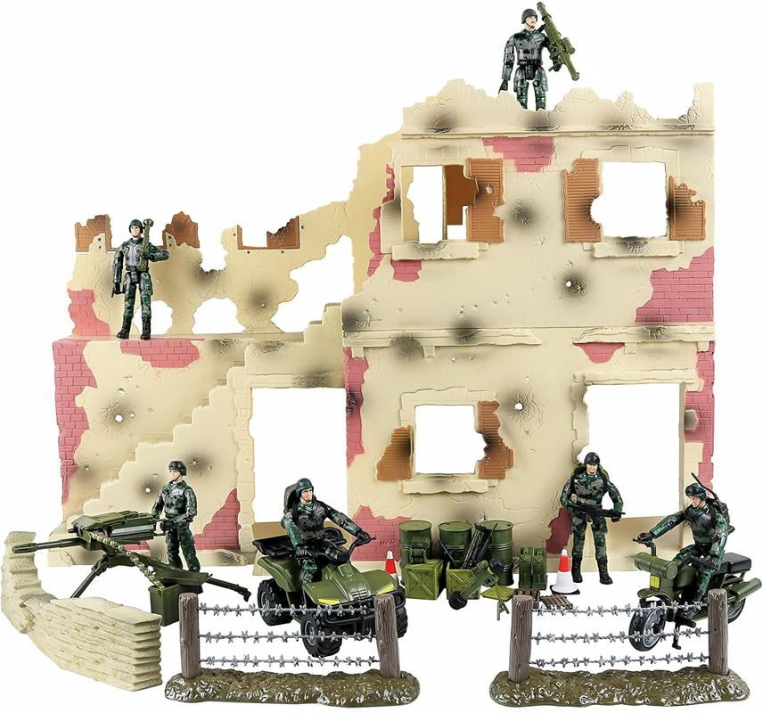 Click N Play Urban Warfare Battlefield Military Action Figure 43 Piece Playset With Accessories Walmart Com Walmart Com Click N Play Urban Warfare Battlefield Military Action Figure 43 Piece Playset With Accessories Walmart Com Walmart Com
