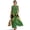 Butterfly Jamaican Flag, variant on Pineapple Yellow Stripes Print Summer Dresses for Women Linen-like Flowy Casual Sleeveless Maxi Dress Beach Vacation Sundresses with Pockets, Medium