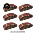 thumbnail image 2 of Sanding Belts For Multi-Material Projects, Aluminium Oxide Grit Sandpaper, Universal Fit For All Major Sander Manufacturers, Anti-Clog Technology Ensures Smooth Operation, 2 of 5