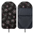 thumbnail image 6 of Chririnla Halloween Terry Cloth Car Seat Cover with Spider Web Pattern, Waterproof Sweat Proof Front Seat Cover for Trucks Cars SUVs Vans, 6 of 7