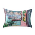 thumbnail image 7 of Yayeee Pillowcase Standard Size Set of 2 Satin Wrinkle Resistant Pillow Case, Pink Door, 7 of 7
