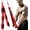Red, variant on ANUEKLEAR 3 Grip Lengths in 1 Tricep Rope Attachent with Ergonoic Handles, Greater RO for Tricep Push Down Attachent Professional Gy Rope for Overhead Extension