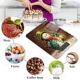 thumbnail image 4 of High Precision Digital Kitchen Scale Tempered Glass Food Scale Multifunction Scale Small Kitchen Appliances Green-clad Snowman, 4 of 7