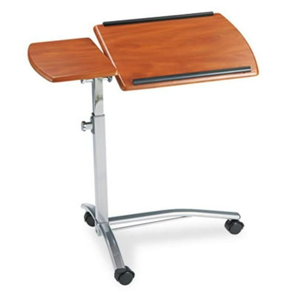 Mayline  Laptop Computer Caddy- 29-1/2w x 15d x 38h- Medium Cherry Laminate Top