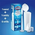 thumbnail image 3 of Clorox ToiletWand Disposable Toilet Cleaning Kit, Toilet Brush, Toilet and Bathroom Cleaning System with Storage Caddy and 6 Disinfecting ToiletWand Refill Heads (Package May Vary), 3 of 3