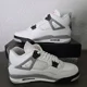 thumbnail image 3 of A i r-Jor-dan 4 Retro White Cement (2025) Size 10 Men's/11.5 Women's FV5029-100 NEW, 3 of 6