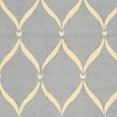 thumbnail image 4 of SAFAVIEH Four Seasons Rionach Geometric Polyester Area Rug, Light Blue/Ivory, 5' x 8', 4 of 5