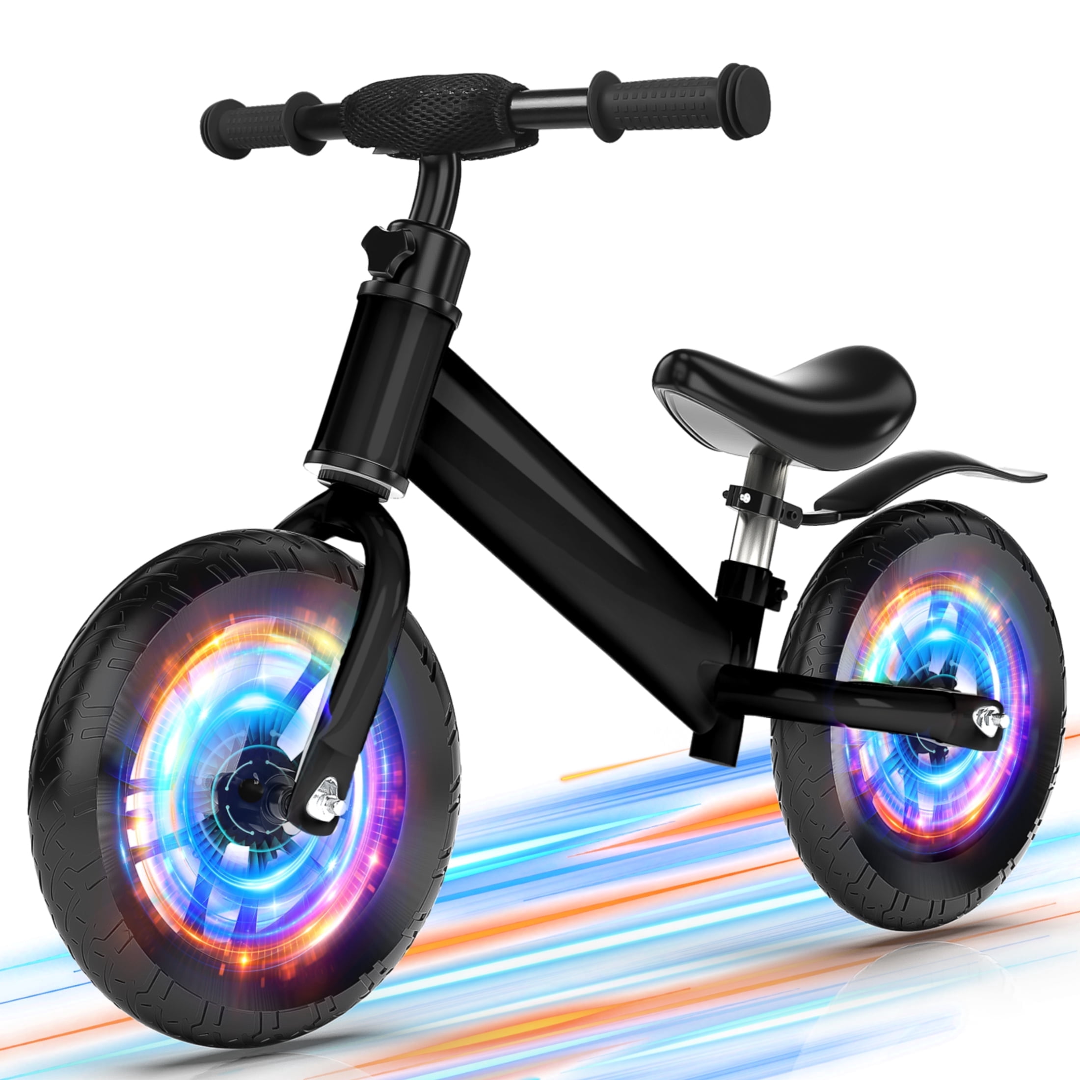 FAGINEY 12" Kids Balance Bike with Light-Up Wheels photo 1