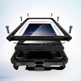 thumbnail image 2 of Heavy Duty Metal Military Grade Phone Case For Samsung Galaxy S24 Ultra Built-in Screen Lens Protection, 2 of 5