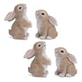 thumbnail image 2 of Melrose Sitting and Standing Posed Bunny Figurines -4" - Set of 4, 2 of 4