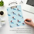 thumbnail image 3 of FORMRS Acrylic Clipboard with Low Profile Clip Standard A4 Letter Size, 12.5" x 9", Blue Ice Hockey, 3 of 8
