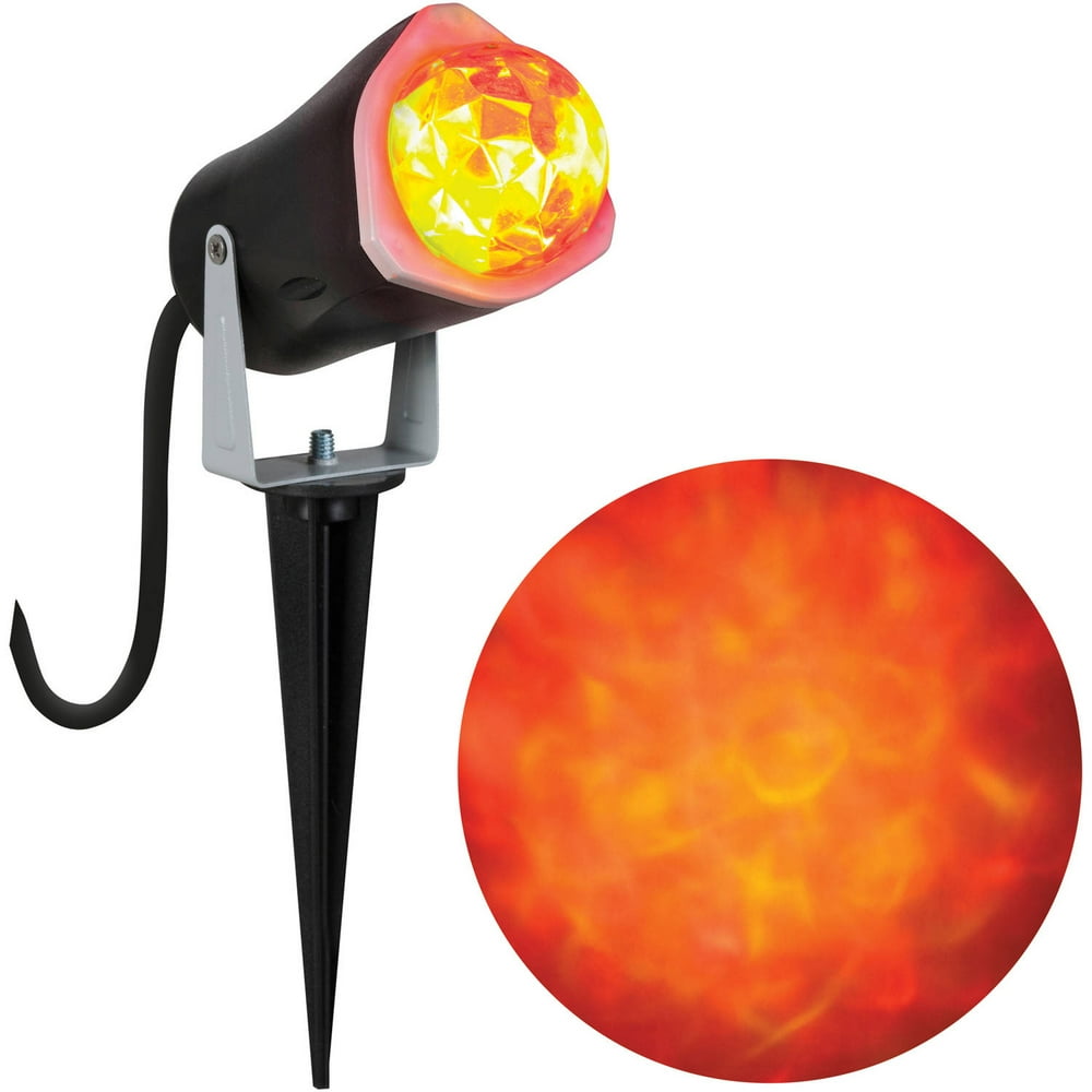 Gemmy Lightshow Projection Light, Fire and Ice (Red Red Yellow