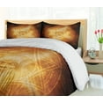 thumbnail image 5 of Ambesonne Horror House Duvet Cover Set, Demon View, 2-Calking, Orange, 5 of 7