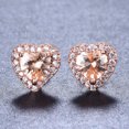 thumbnail image 1 of Bolso lleno de diamantes de piedra blanca, pendientes encantadores, nicho de lujo ligero de estilo europeo y americano, 1 of 6