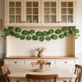 thumbnail image 7 of Yhmxh 5 Pack Artificial Green Leaves Vine Garlands, Green Hanging Ivy with Leaves, Artificial Greenery Hanging Vines for Wall, Ceiling, Patio, Wedding Party Home Indoor Outdoor Green Decoration, 7 of 7