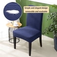 thumbnail image 2 of Cubierta de silla de oficina Funda protectora antiarrugas Estilo simple El Four Seasons Multicolor Stretch Slight Funda para Hotel Blue sidaley HA012481-01, 2 of 6