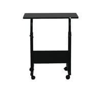 Ktaxon Computer Desk Home Office Study PC Laptop Writing Table Height Adjustable, for Office & Home, Black
