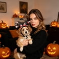 thumbnail image 4 of Halloween Pet Halloween Costumes Headband, Dog Cat Felt Spider Ghost Eyeball Hair Hoop, Halloween Costume Accessories Party Dress Up, 4 of 6