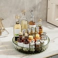 thumbnail image 4 of MOQIN 8" Lazy Susan Organizer, 360 Degree Rotating Turntable for Cabinets, Fridge, Pantry, Bathroom, Under Sink Organizing, Countertops, Vanity, Organizer for Spices, 4 of 5