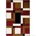 thumbnail image 3 of Allstar Rugs Allstar Ultra-soft Modern Geometric Rug Black 7' 6"x10' 5" 8' x 10', 3 of 5