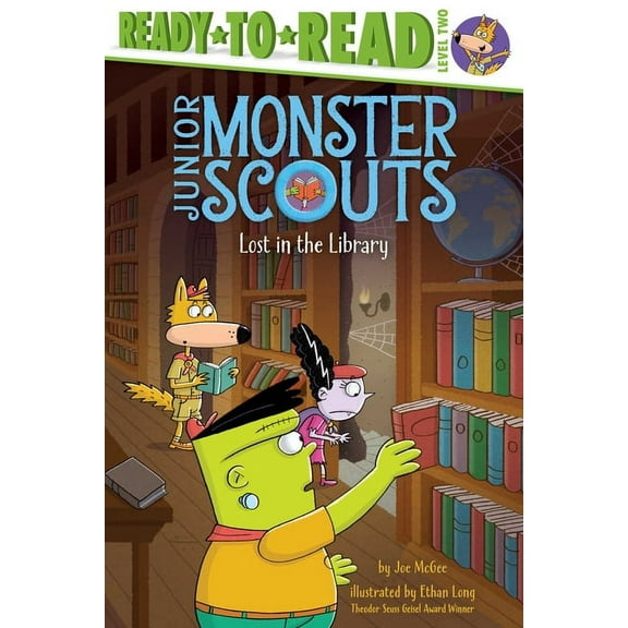 Junior Monster Scouts Lost in the Library: Ready-To-Read Level 2, (Paperback)