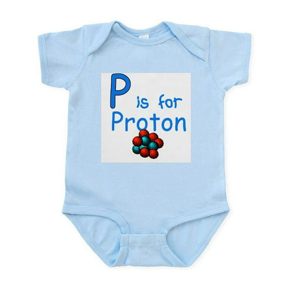 CafePress - P Is For Proton Infant Bodysuit - Baby Light Bodysuit, Size Newborn - 24 Months