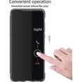 thumbnail image 2 of For Huawei P30 Lite Case, Smart View Leather Flip Case, [power Saving Mode][full Protection](p30lite,bla Boris, 2 of 4